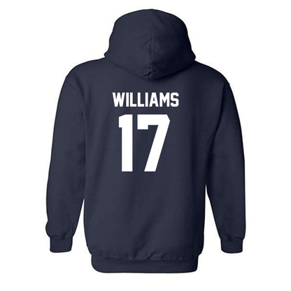 Virginia - NCAA Football : JaeOyn Williams - Classic Shersey Hooded Sweatshirt-1