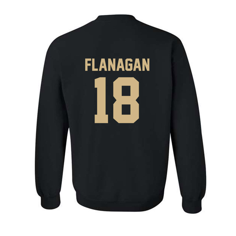 Wake Forest - NCAA Women's Soccer : Allie Flanagan - Replica Shersey Crewneck Sweatshirt-1
