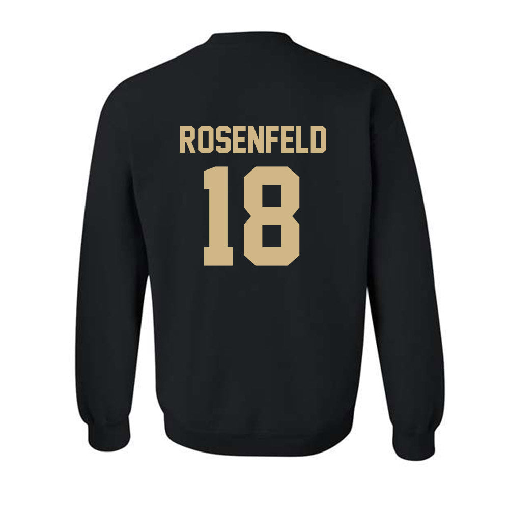 Wake Forest - NCAA Men's Soccer : Henry Rosenfeld - Replica Shersey Crewneck Sweatshirt-1