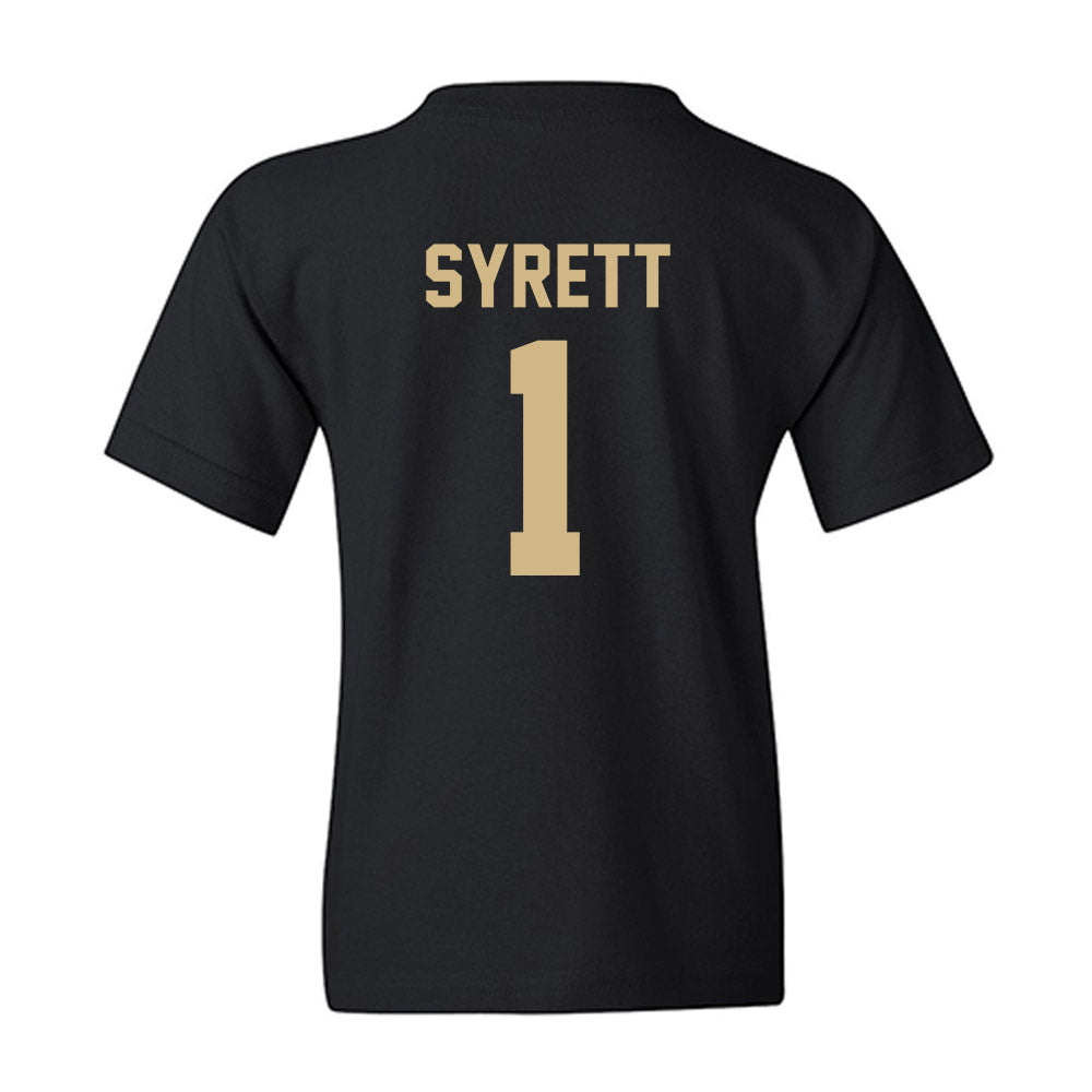 Wake Forest - NCAA Men's Soccer : Graham Syrett - Replica Shersey Youth T-Shirt-1