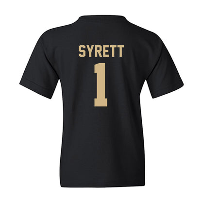 Wake Forest - NCAA Men's Soccer : Graham Syrett - Replica Shersey Youth T-Shirt-1