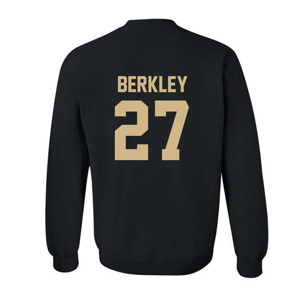 Wake Forest - NCAA Men's Soccer : Copeland Berkley - Replica Shersey Crewneck Sweatshirt-1