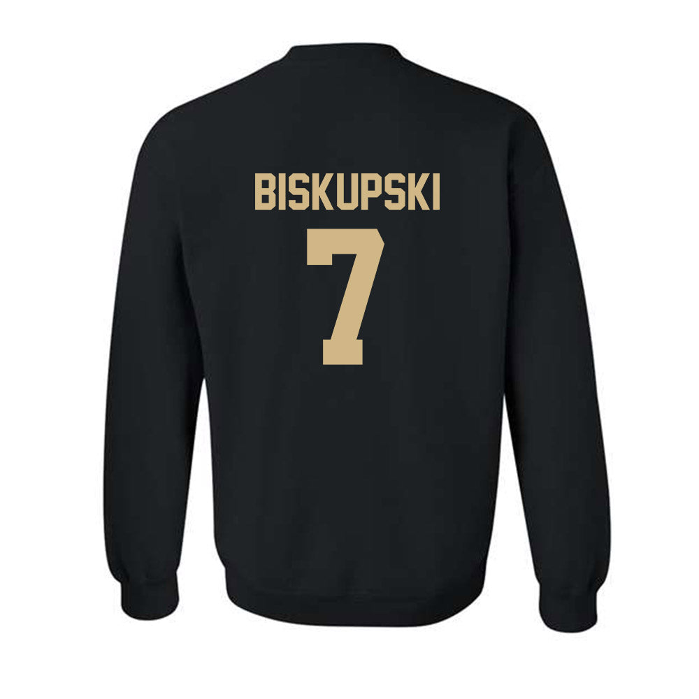 Wake Forest - NCAA Men's Soccer : Philip Biskupski - Replica Shersey Crewneck Sweatshirt-1