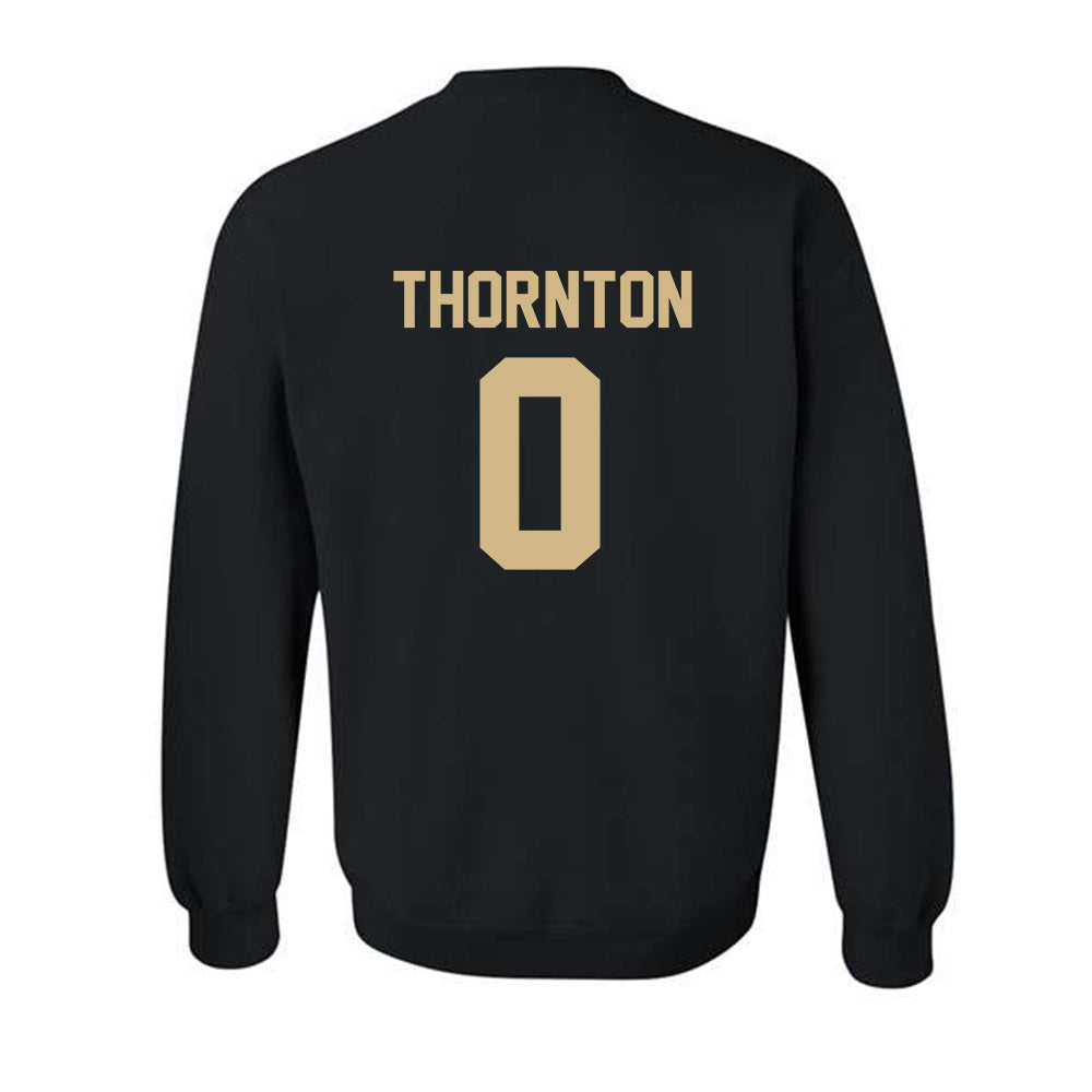Wake Forest - NCAA Women's Soccer : Lizzie Thornton - Replica Shersey Crewneck Sweatshirt-1
