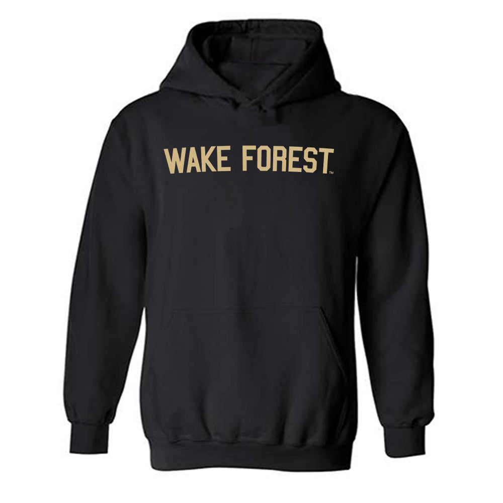 Wake Forest - NCAA Men's Soccer : Graham Syrett - Replica Shersey Hooded Sweatshirt-0