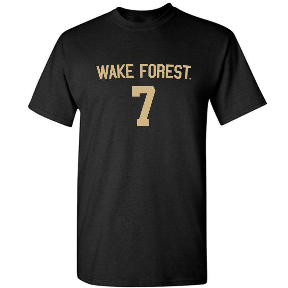 Wake Forest - NCAA Men's Soccer : Philip Biskupski - Replica Shersey T-Shirt-0