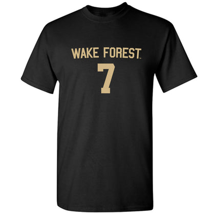 Wake Forest - NCAA Men's Soccer : Philip Biskupski - Replica Shersey T-Shirt-0