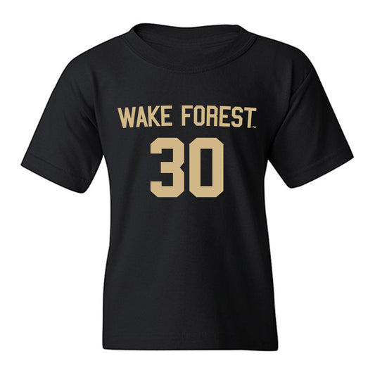 Wake Forest - NCAA Men's Soccer : Owen Barnett - Replica Shersey Youth T-Shirt-0