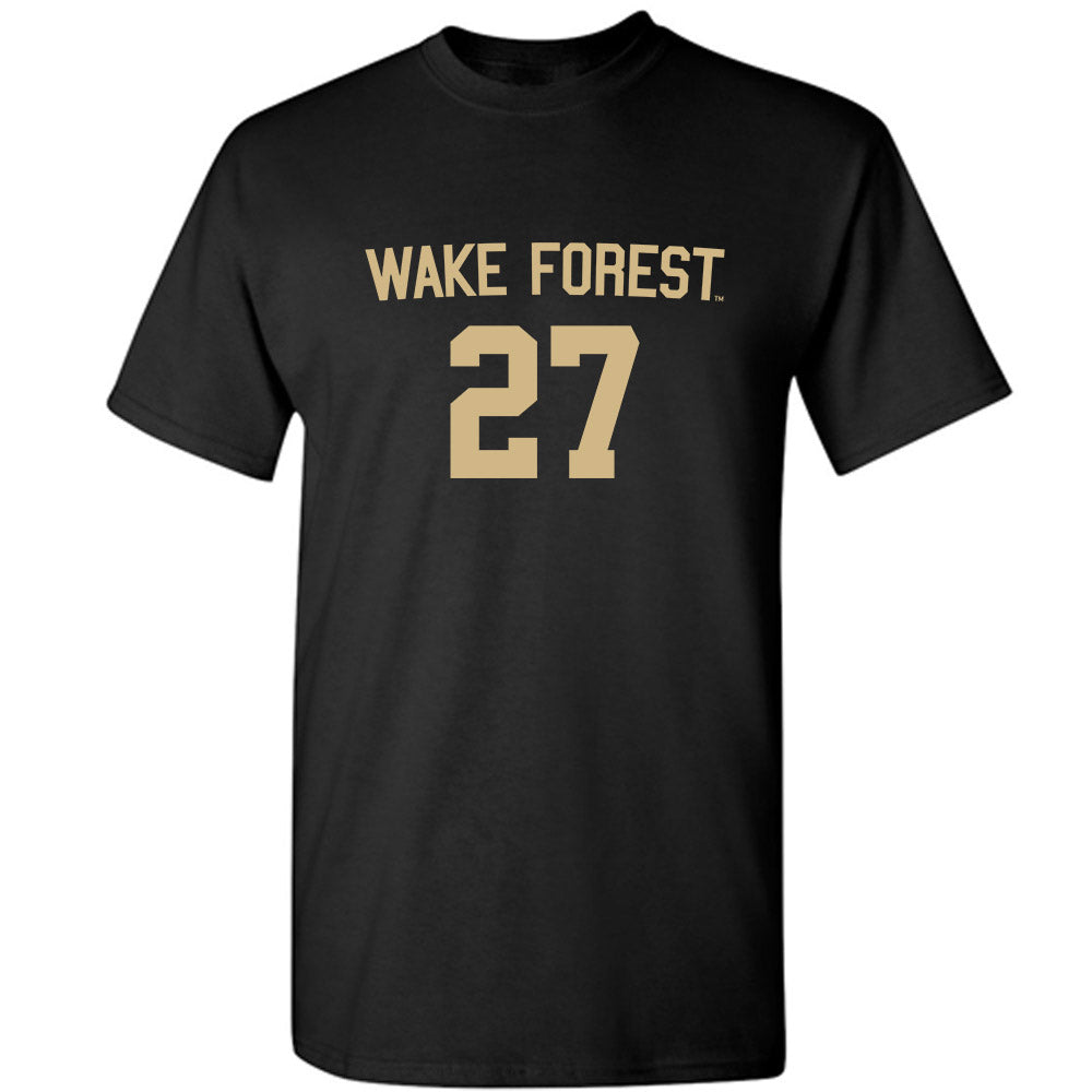 Wake Forest - NCAA Men's Soccer : Copeland Berkley - Replica Shersey T-Shirt-0