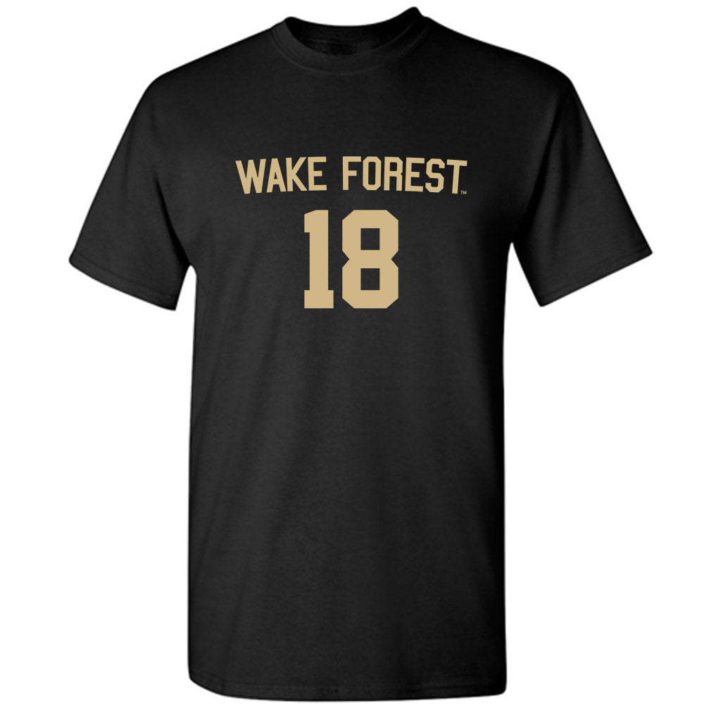 Wake Forest - NCAA Women's Soccer : Allie Flanagan - Replica Shersey T-Shirt-0