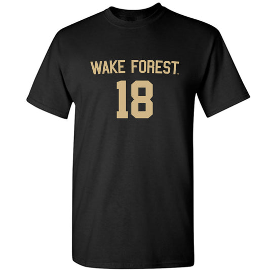 Wake Forest - NCAA Women's Soccer : Allie Flanagan - Replica Shersey T-Shirt-0