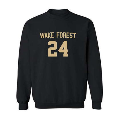 Wake Forest - NCAA Men's Soccer : Mason Sullivan - Replica Shersey Crewneck Sweatshirt-0