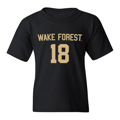 Wake Forest - NCAA Men's Soccer : Henry Rosenfeld - Replica Shersey Youth T-Shirt-0