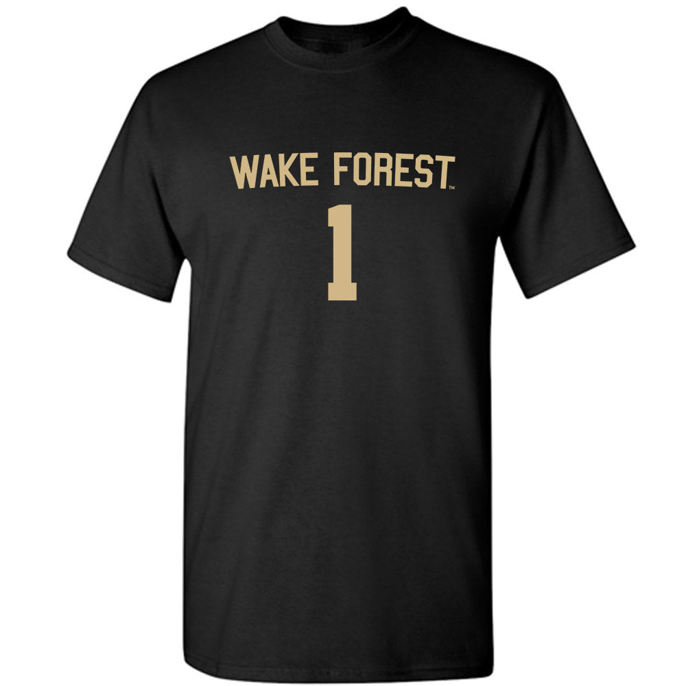Wake Forest - NCAA Men's Soccer : Quinn Syrett - Replica Shersey T-Shirt-0
