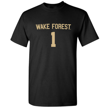 Wake Forest - NCAA Men's Soccer : Quinn Syrett - Replica Shersey T-Shirt-0