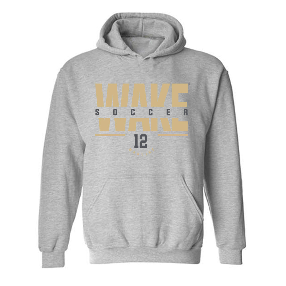 Wake Forest - NCAA Women's Soccer : Aislynn Maguire - Classic Fashion Shersey Hooded Sweatshirt-0