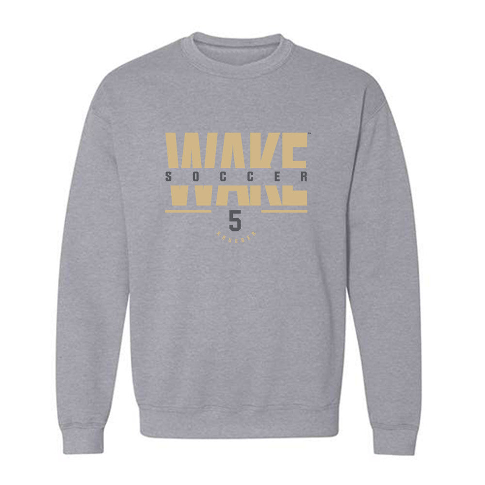 Wake Forest - NCAA Men's Soccer : Daniel Krueger - Classic Fashion Shersey Crewneck Sweatshirt-0