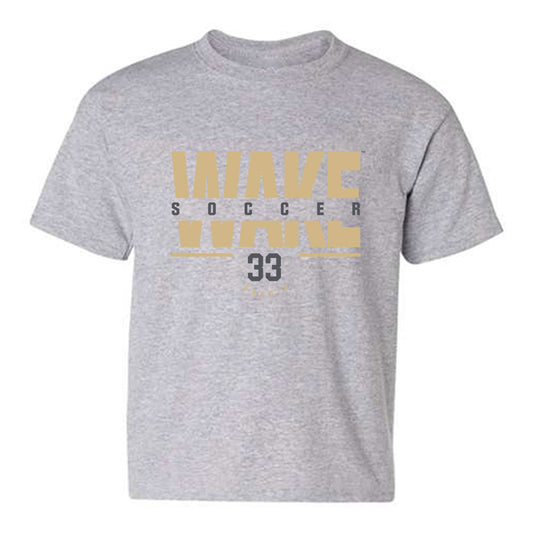 Wake Forest - NCAA Men's Soccer : Ronaldo Garcia - Classic Fashion Shersey Youth T-Shirt-0