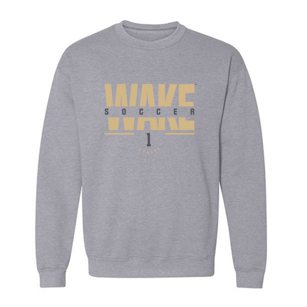 Wake Forest - NCAA Men's Soccer : Quinn Syrett - Classic Fashion Shersey Crewneck Sweatshirt-0