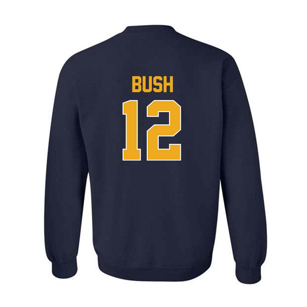 West Virginia - NCAA Men's Soccer : Tyler Bush - Replica Shersey Crewneck Sweatshirt-1