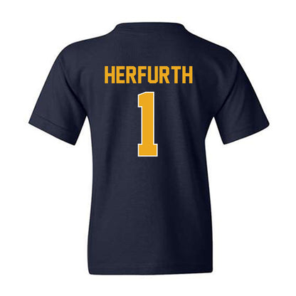 West Virginia - NCAA Women's Soccer : Bailey Herfurth - Replica Shersey Youth T-Shirt-1