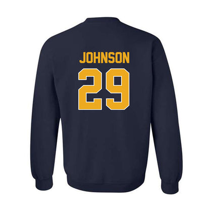 West Virginia - NCAA Women's Soccer : Josie Johnson - Replica Shersey Crewneck Sweatshirt-1