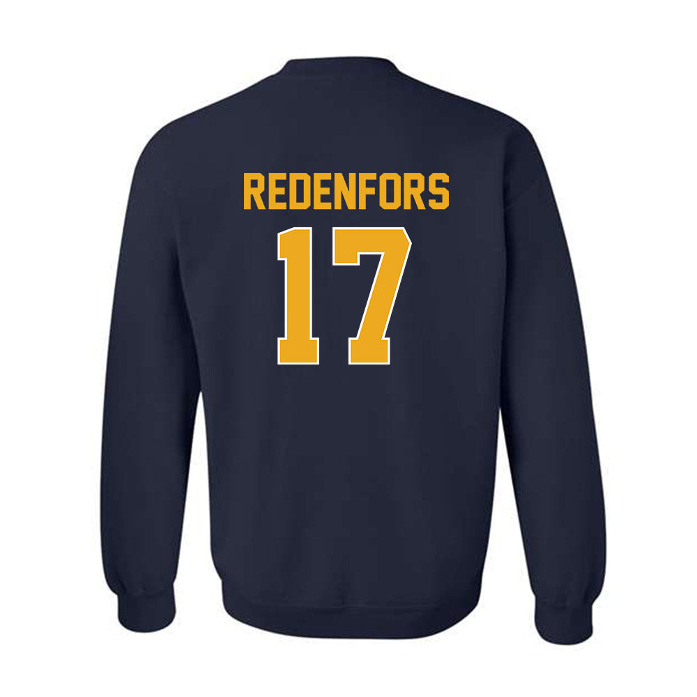 West Virginia - NCAA Men's Soccer : Jacob Redenfors - Replica Shersey Crewneck Sweatshirt-1