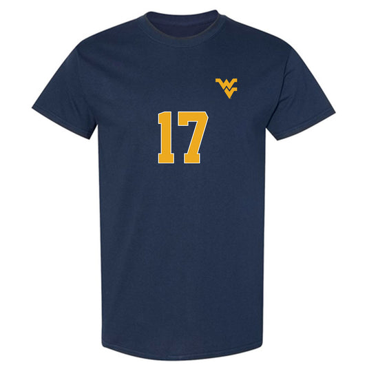 West Virginia - NCAA Men's Soccer : Jacob Redenfors - Replica Shersey T-Shirt-0