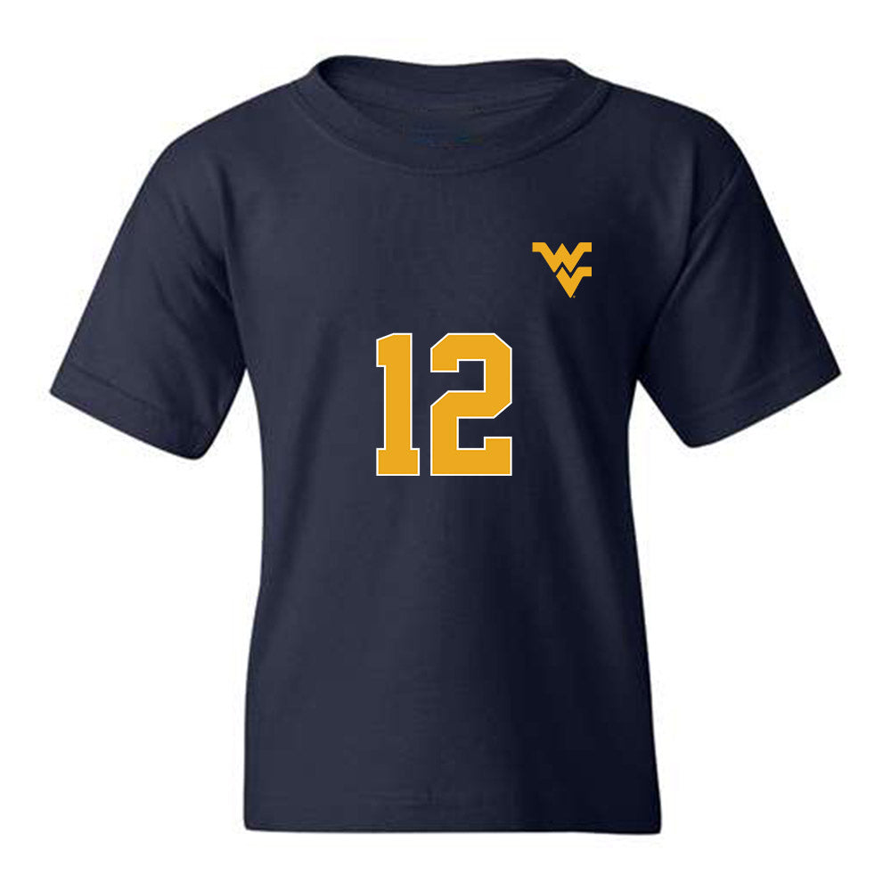 West Virginia - NCAA Women's Soccer : olivia shertzer - Replica Shersey Youth T-Shirt