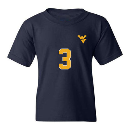 West Virginia - NCAA Women's Soccer : Jacey Rase - Replica Shersey Youth T-Shirt