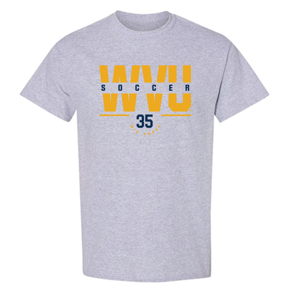 West Virginia - NCAA Women's Soccer : Mia Paugh - Classic Fashion Shersey T-Shirt-0