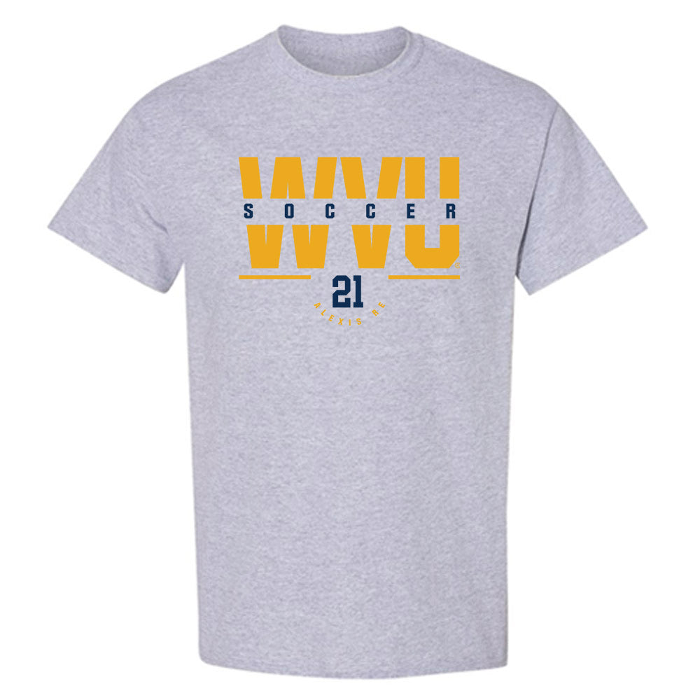 West Virginia - NCAA Women's Soccer : Alexis Re - Classic Fashion Shersey T-Shirt-0