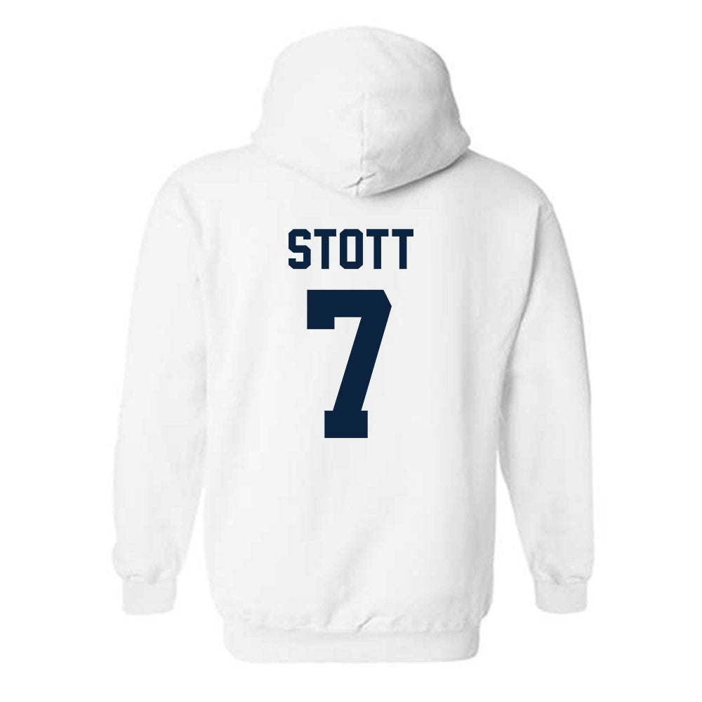 Xavier - NCAA Women's Soccer : Alivia Stott - Replica Shersey Hooded Sweatshirt-1