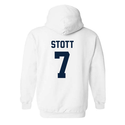 Xavier - NCAA Women's Soccer : Alivia Stott - Replica Shersey Hooded Sweatshirt-1