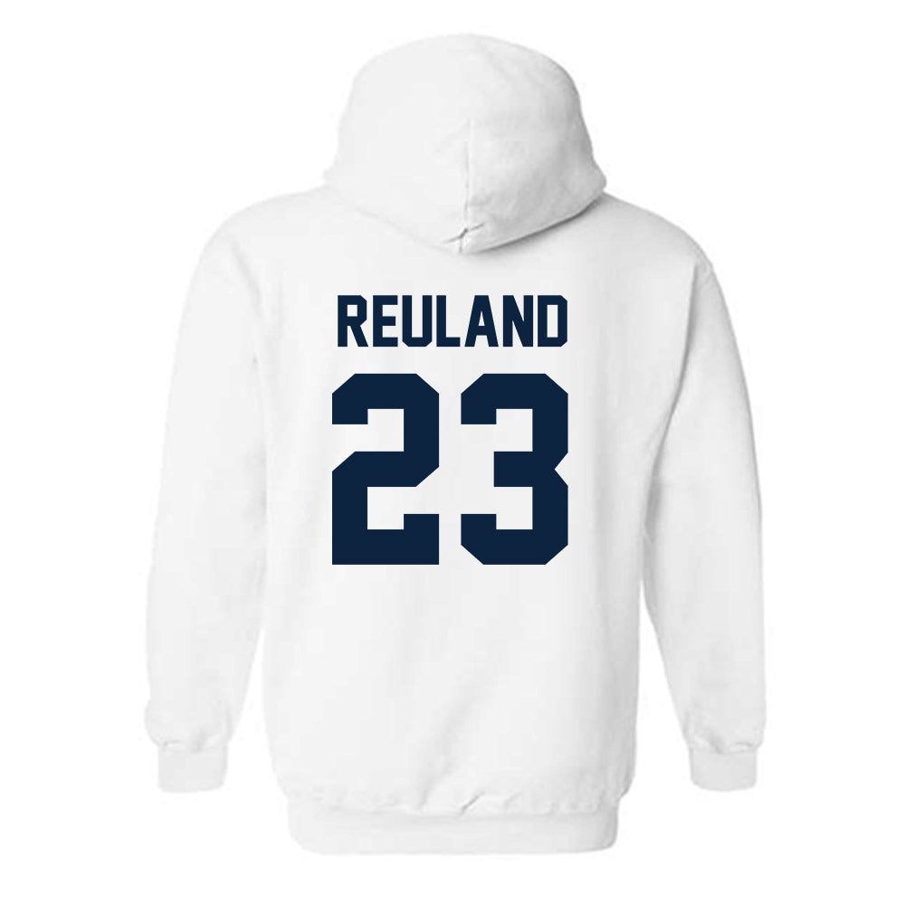 Xavier - NCAA Women's Soccer : Frances Reuland - Replica Shersey Hooded Sweatshirt-1