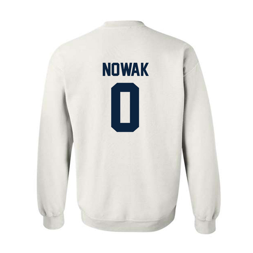 Xavier - NCAA Men's Soccer : Austin Nowak - Replica Shersey Crewneck Sweatshirt-1