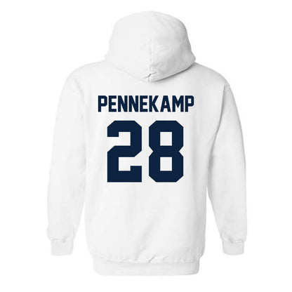 Xavier - NCAA Women's Soccer : Presley Pennekamp - Replica Shersey Hooded Sweatshirt-1