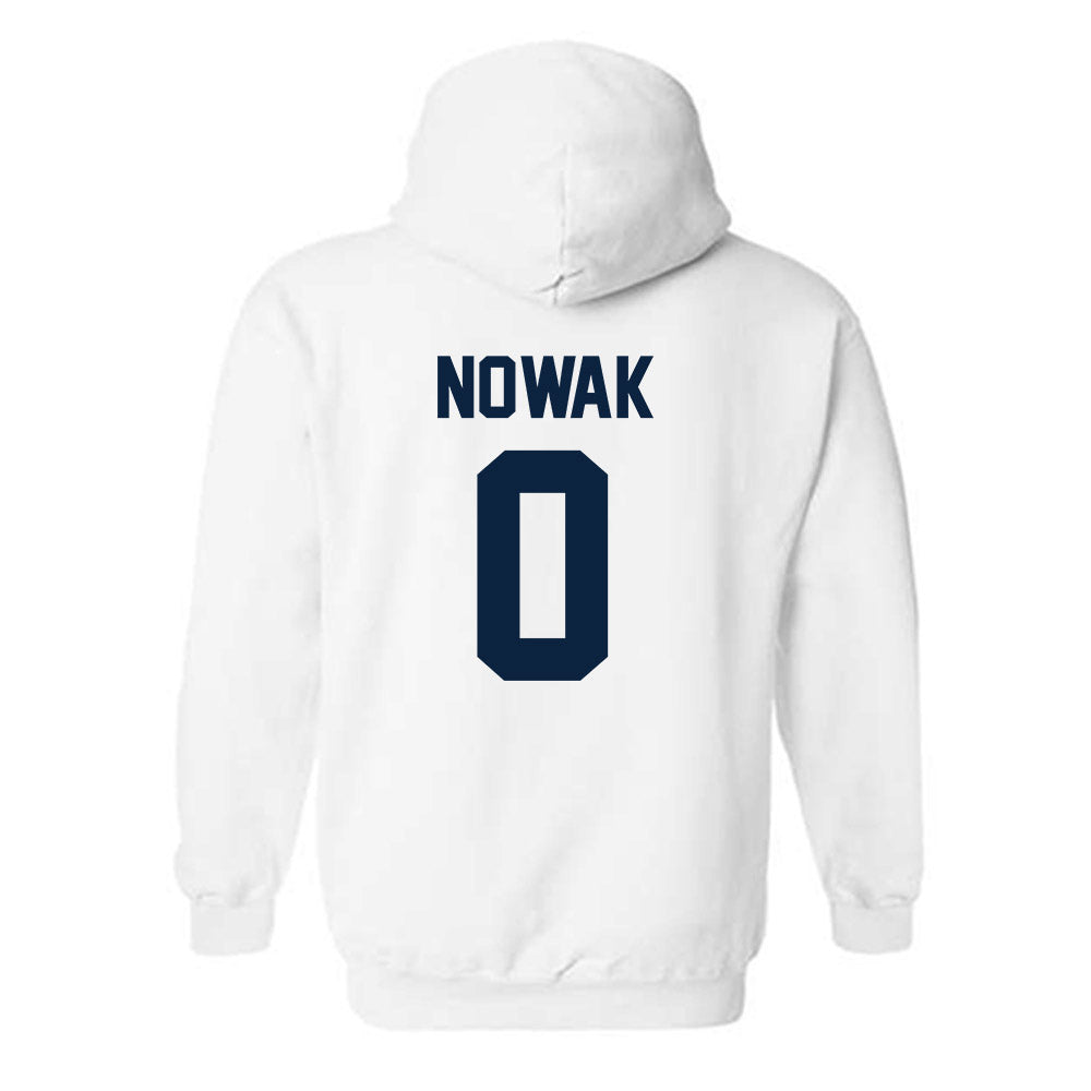 Xavier - NCAA Men's Soccer : Austin Nowak - Replica Shersey Hooded Sweatshirt-1