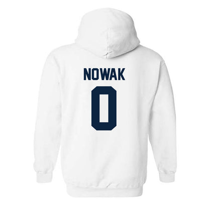 Xavier - NCAA Men's Soccer : Austin Nowak - Replica Shersey Hooded Sweatshirt-1