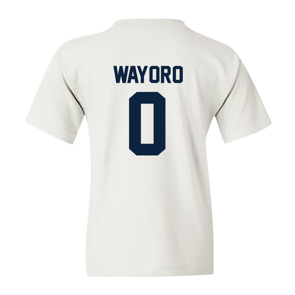 Xavier - NCAA Men's Soccer : Immanuel Wayoro - Replica Shersey Youth T-Shirt-1
