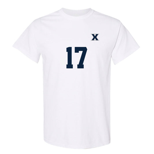 Xavier - NCAA Women's Soccer : Fiona Skwierawski - Replica Shersey T-Shirt-0