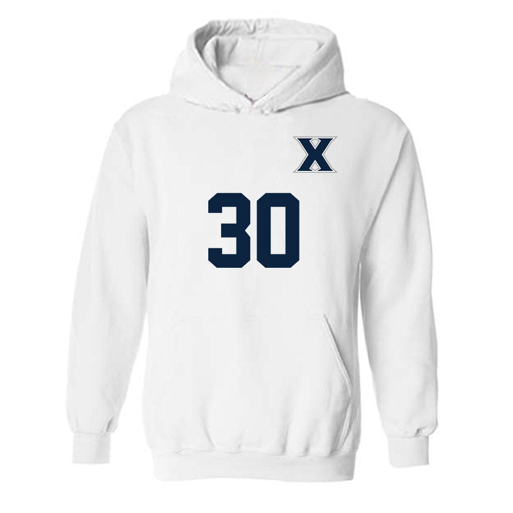 Xavier - NCAA Women's Soccer : Sami Lipcon - Replica Shersey Hooded Sweatshirt-0