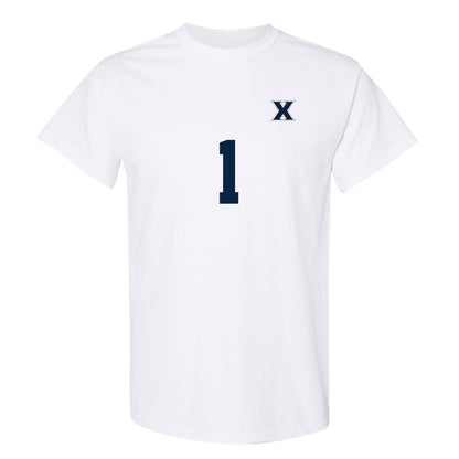 Xavier - NCAA Men's Soccer : Jonny Mennell - T-Shirt