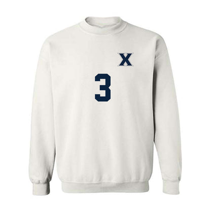 Xavier - NCAA Men's Soccer : Nolan Brice - Replica Shersey Crewneck Sweatshirt-0