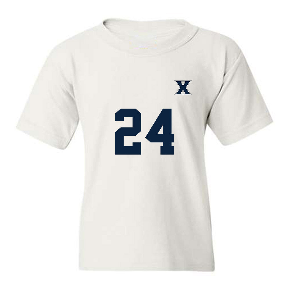Xavier - NCAA Women's Soccer : Cassidy Parmelee - Replica Shersey Youth T-Shirt-0