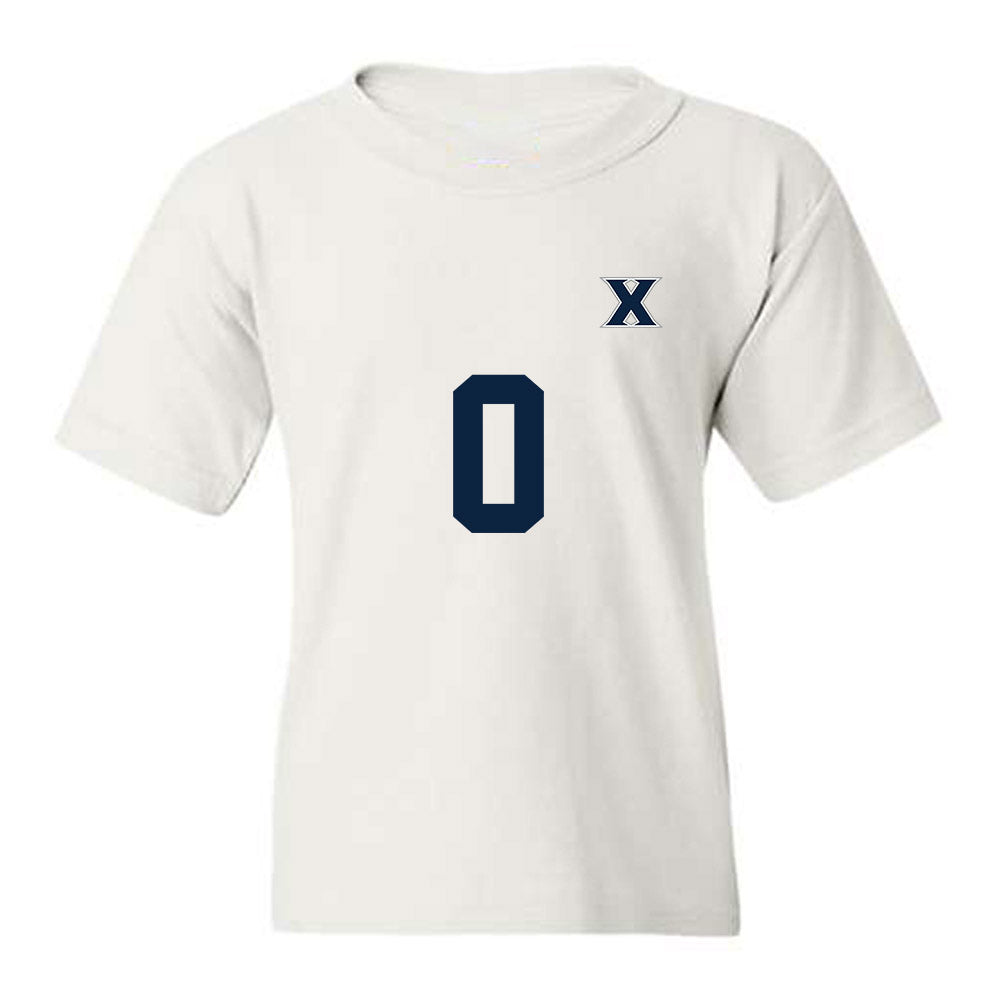 Xavier - NCAA Men's Soccer : Immanuel Wayoro - Replica Shersey Youth T-Shirt-0