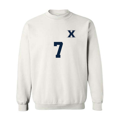Xavier - NCAA Women's Soccer : Alivia Stott - Replica Shersey Crewneck Sweatshirt-0