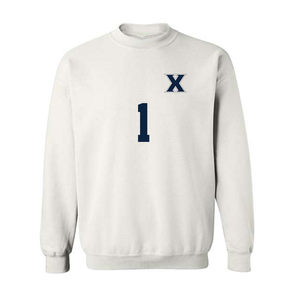 Xavier - NCAA Men's Soccer : Jonny Mennell - Crewneck Sweatshirt