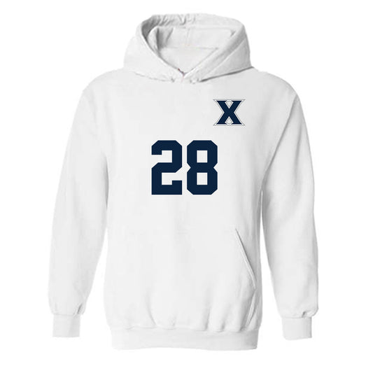 Xavier - NCAA Women's Soccer : Presley Pennekamp - Replica Shersey Hooded Sweatshirt-0