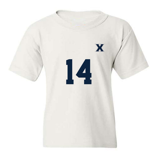 Xavier - NCAA Men's Soccer : Jabari De coteau - Replica Shersey Youth T-Shirt-0